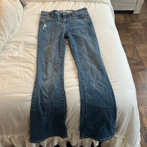 Hidden blue flare jeans